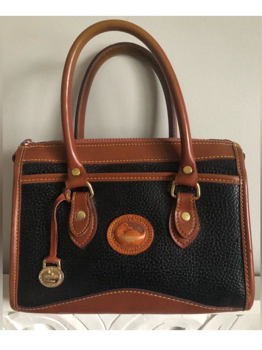 Vintage Dooney and Bourke Classic Handbag Satchel